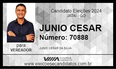 Candidato JUNIO CESAR 2024 - JATAÍ - Eleições