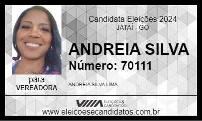 Candidato ANDREIA SILVA 2024 - JATAÍ - Eleições