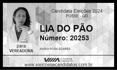 Candidato LIA DO PÃO 2024 - POSSE - Eleições