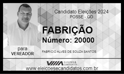 Candidato FABRIÇÃO 2024 - POSSE - Eleições