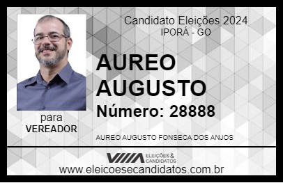 Candidato AUREO AUGUSTO 2024 - IPORÁ - Eleições