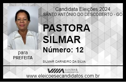 Candidato PASTORA SILMAR 2024 - SANTO ANTÔNIO DO DESCOBERTO - Eleições