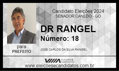 Candidato DR RANGEL 2024 - SENADOR CANEDO - Eleições