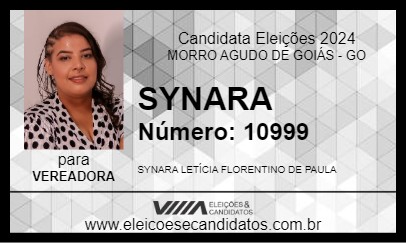 Candidato SYNARA 2024 - MORRO AGUDO DE GOIÁS - Eleições