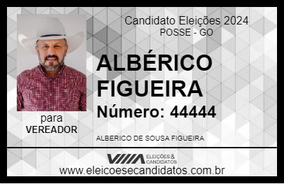 Candidato ALBÉRICO FIGUEIRA 2024 - POSSE - Eleições