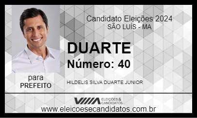 Candidato DUARTE 2024 - SÃO LUÍS - Eleições