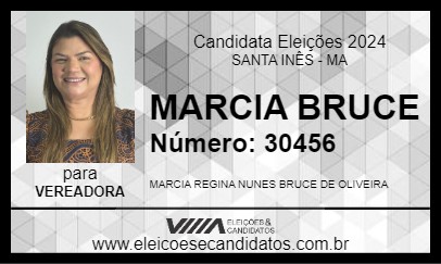 Candidato MARCIA BRUCE 2024 - SANTA INÊS - Eleições