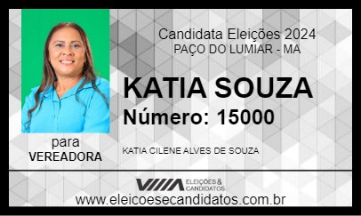 Candidato KATIA SOUZA 2024 - PAÇO DO LUMIAR - Eleições