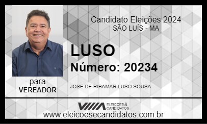 Candidato LUSO 2024 - SÃO LUÍS - Eleições