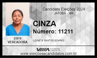 Candidato CINZA 2024 - JATOBÁ - Eleições