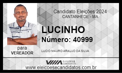 Candidato LUCINHO 2024 - CANTANHEDE - Eleições