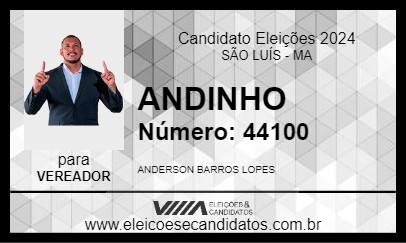 Candidato ANDINHO 2024 - SÃO LUÍS - Eleições