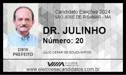 Candidato DR. JULINHO 2024 - SÃO JOSÉ DE RIBAMAR - Eleições