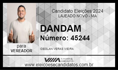 Candidato DANDAM 2024 - LAJEADO NOVO - Eleições