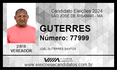 Candidato GUTERRES 2024 - SÃO JOSÉ DE RIBAMAR - Eleições