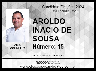 Candidato AROLDO GARIMPEIRO 2024 - JOSELÂNDIA - Eleições