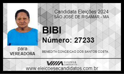 Candidato BIBI 2024 - SÃO JOSÉ DE RIBAMAR - Eleições