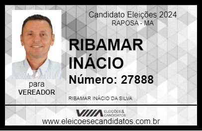 Candidato RIBAMAR INÁCIO 2024 - RAPOSA - Eleições