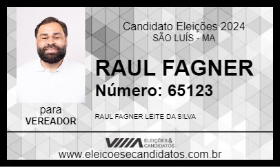 Candidato RAUL FAGNER 2024 - SÃO LUÍS - Eleições