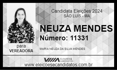 Candidato NEUZA MENDES 2024 - SÃO LUÍS - Eleições