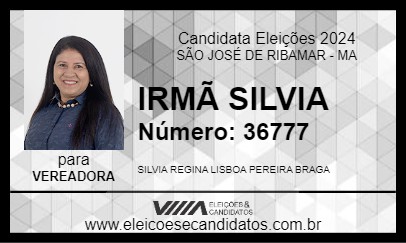 Candidato IRMÃ SILVIA 2024 - SÃO JOSÉ DE RIBAMAR - Eleições