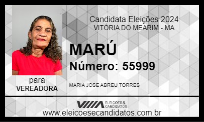 Candidato MARÚ 2024 - VITÓRIA DO MEARIM - Eleições