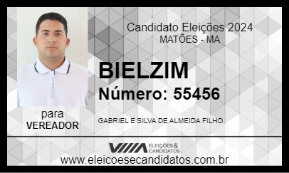 Candidato BIELZIM 2024 - MATÕES - Eleições