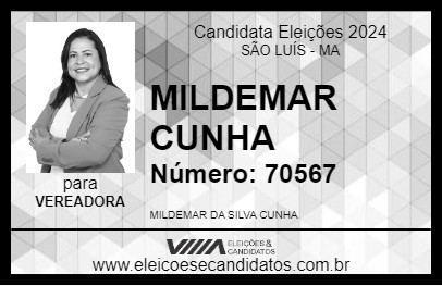 Candidato MILDEMAR CUNHA 2024 - SÃO LUÍS - Eleições