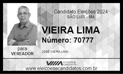 Candidato VIEIRA LIMA 2024 - SÃO LUÍS - Eleições