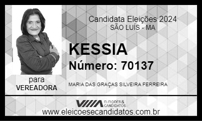 Candidato KESSIA 2024 - SÃO LUÍS - Eleições