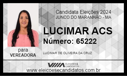 Candidato LUCIMAR ACS 2024 - JUNCO DO MARANHÃO - Eleições