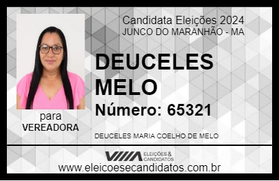 Candidato DEUCELES MELO 2024 - JUNCO DO MARANHÃO - Eleições