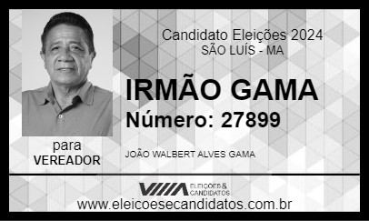 Candidato IRMÃO GAMA 2024 - SÃO LUÍS - Eleições