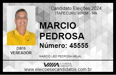 Candidato MARCIO PEDROSA 2024 - ITAPECURU MIRIM - Eleições