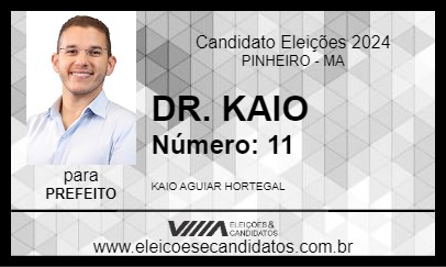 Candidato DR. KAIO 2024 - PINHEIRO - Eleições