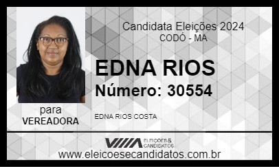 Candidato EDNA RIOS 2024 - CODÓ - Eleições