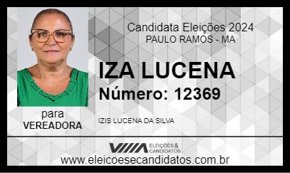 Candidato IZA LUCENA 2024 - PAULO RAMOS - Eleições