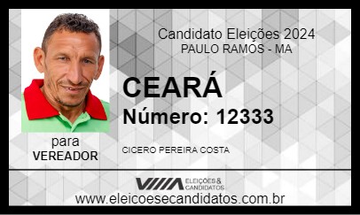 Candidato CEARÁ 2024 - PAULO RAMOS - Eleições