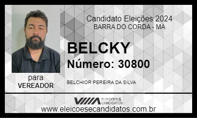 Candidato BELCHIOR 2024 - BARRA DO CORDA - Eleições