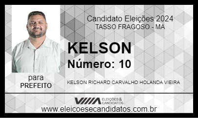 Candidato KELSON 2024 - TASSO FRAGOSO - Eleições