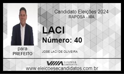 Candidato LACI 2024 - RAPOSA - Eleições