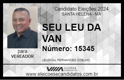 Candidato SEU LEU DA VAN 2024 - SANTA HELENA - Eleições