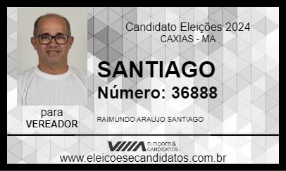 Candidato SANTIAGO 2024 - CAXIAS - Eleições