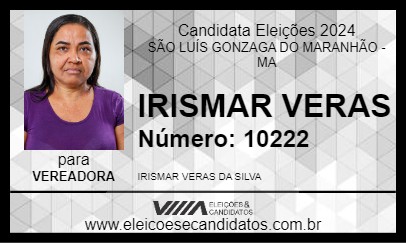 Candidato IRISMAR VERAS 2024 - SÃO LUÍS GONZAGA DO MARANHÃO - Eleições