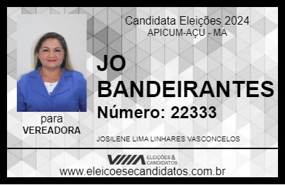 Candidato JO BANDEIRANTES 2024 - APICUM-AÇU - Eleições