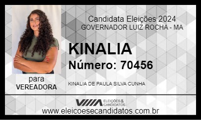 Candidato KINALIA 2024 - GOVERNADOR LUIZ ROCHA - Eleições