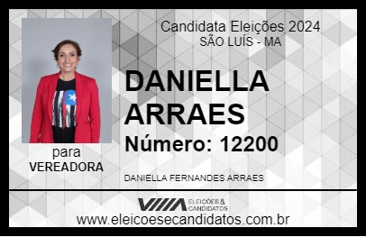 Candidato DANIELLA ARRAES 2024 - SÃO LUÍS - Eleições