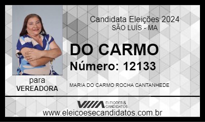 Candidato DO CARMO 2024 - SÃO LUÍS - Eleições