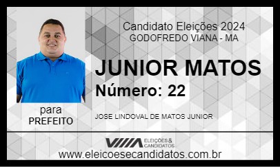 Candidato JUNIOR MATOS 2024 - GODOFREDO VIANA - Eleições