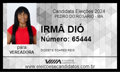 Candidato IRMÂ DIÓ 2024 - PEDRO DO ROSÁRIO - Eleições